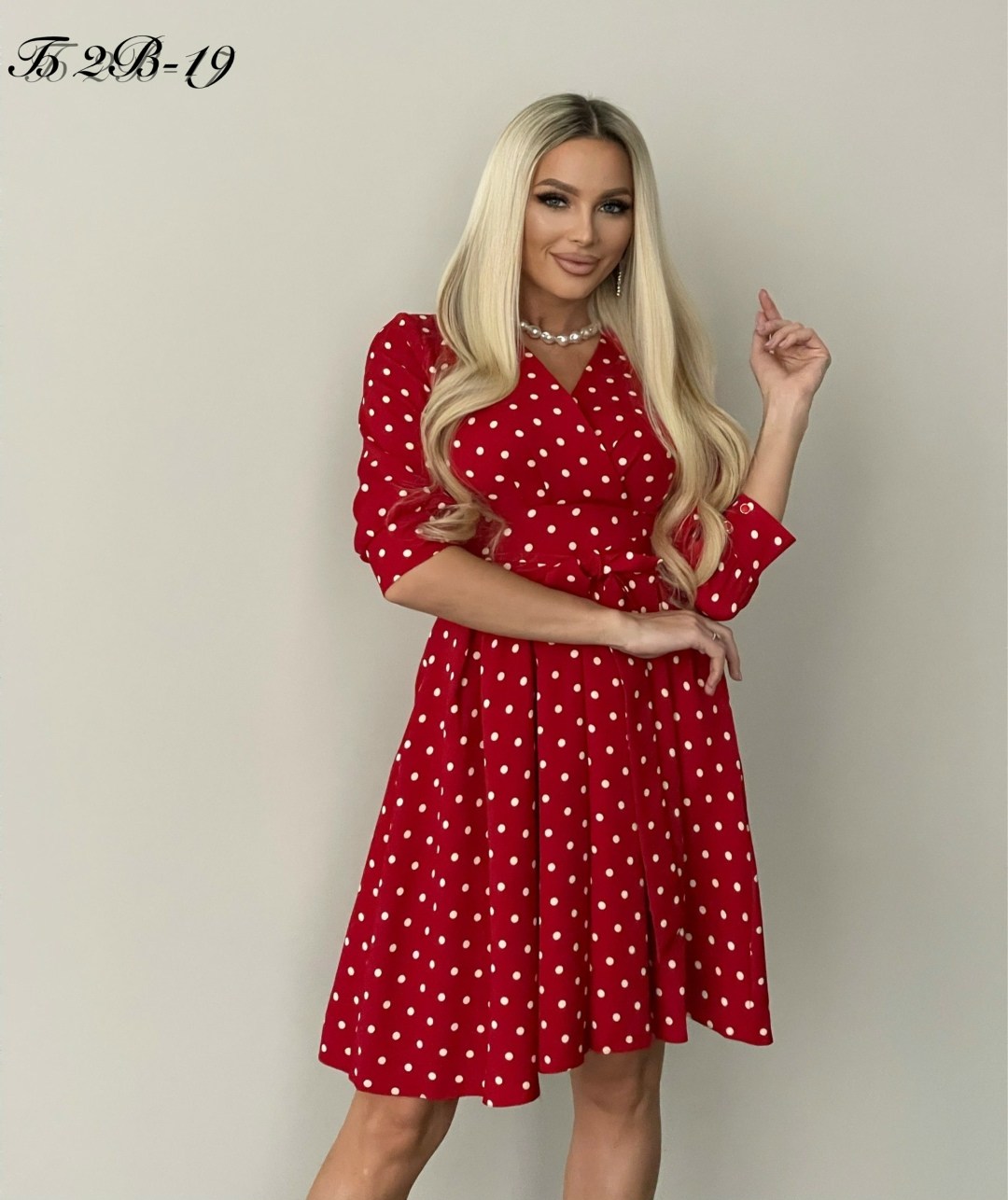 платье красное в горох,красное платье в горошек,красное платье в горошек на запах,платье в горошек,платье женское