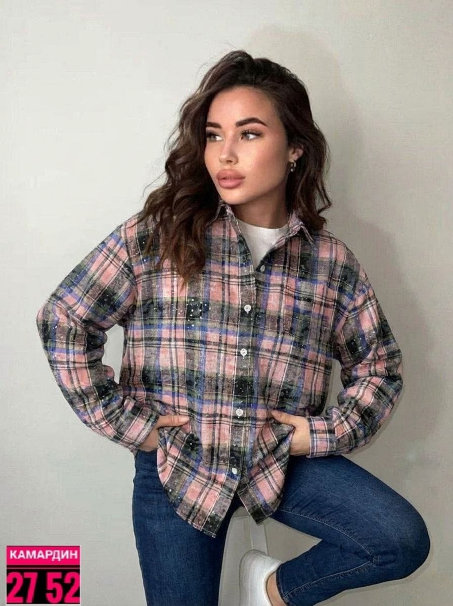 рубашка в клетку женская,клетчатая рубашка женская теплая,рубашка женская,повседневная рубашка,рубашка в клетку