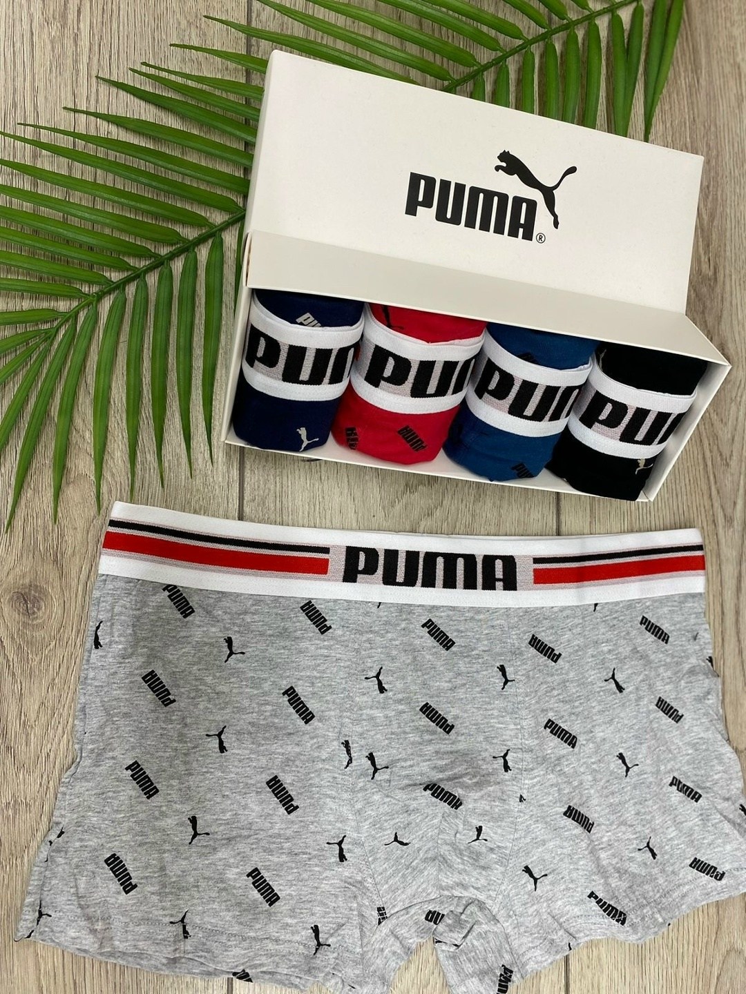 трусы мужские puma,трусы пума мужские боксеры,комплект трусов мужские боксеры,мужской набор трусов,мужские трусы