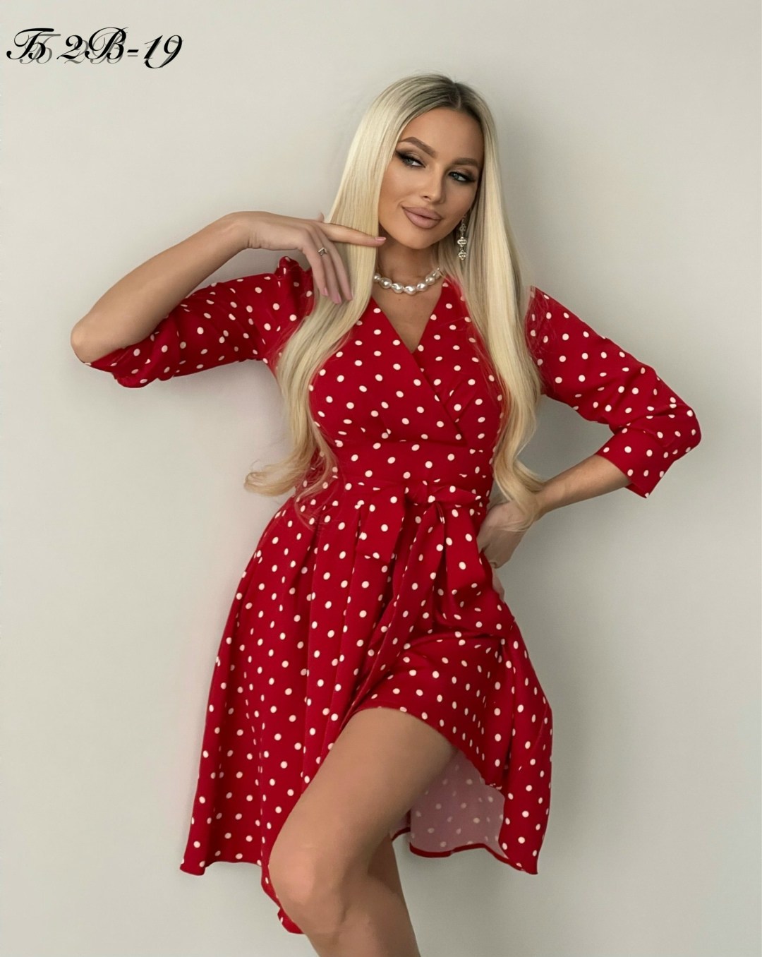 платье красное в горох,красное платье в горошек,красное платье в горошек на запах,платье в горошек,платье женское