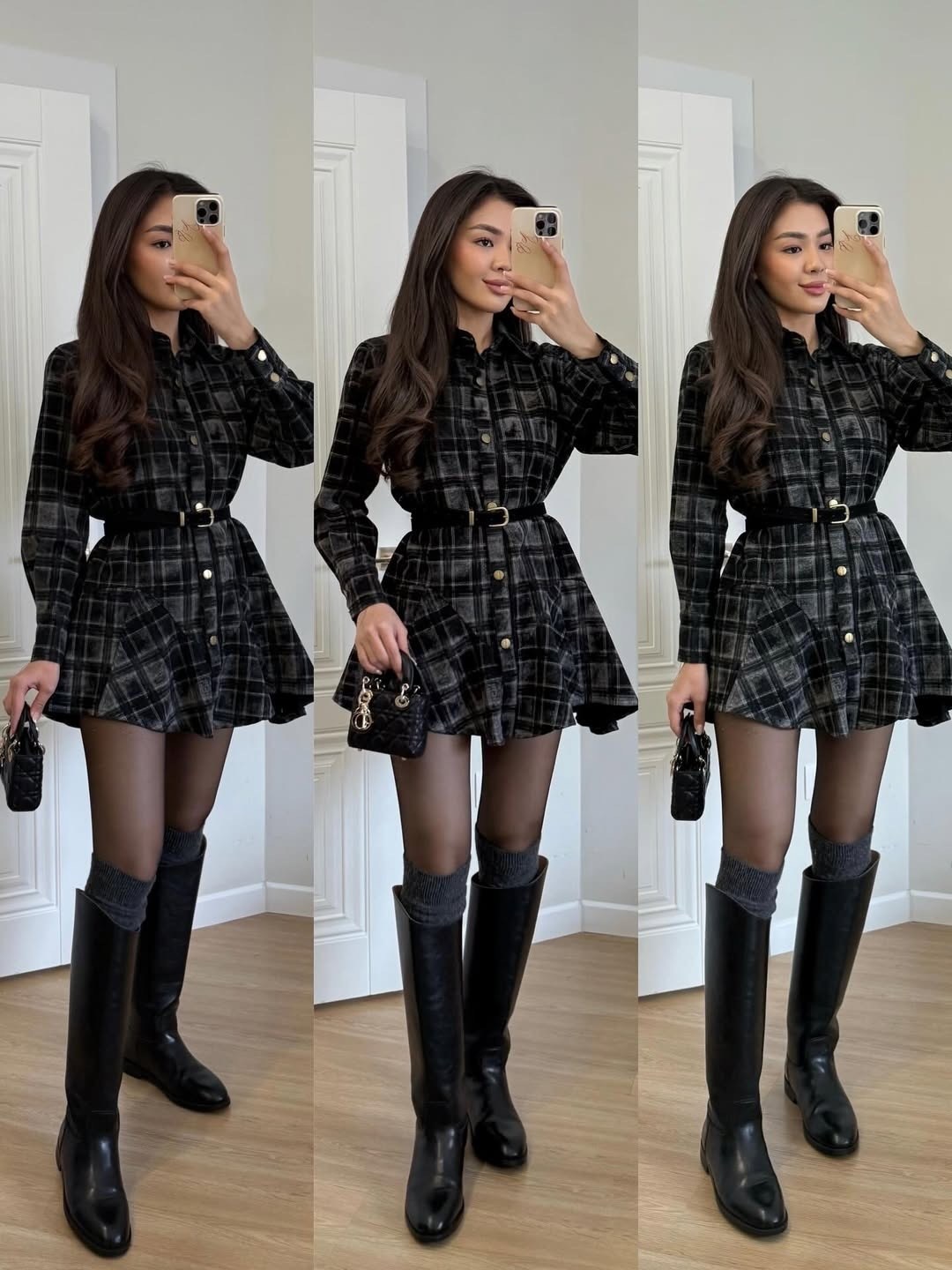 костюм в клетку,костюм с рубашкой и юбкой в клетку,костюм с короткой юбкой и рубашкой в клетку moonchild,юбка с рубашкой,костюм юбки