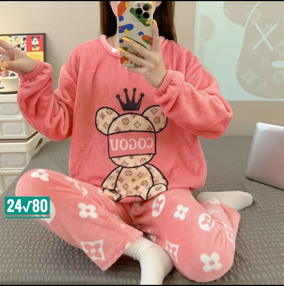 теплая пижама,пижама женская со штанами теплая домашняя плюшевая,пижама плюшевая теплая со штанами,теплая пижама женская,пижама теплая плюшевая