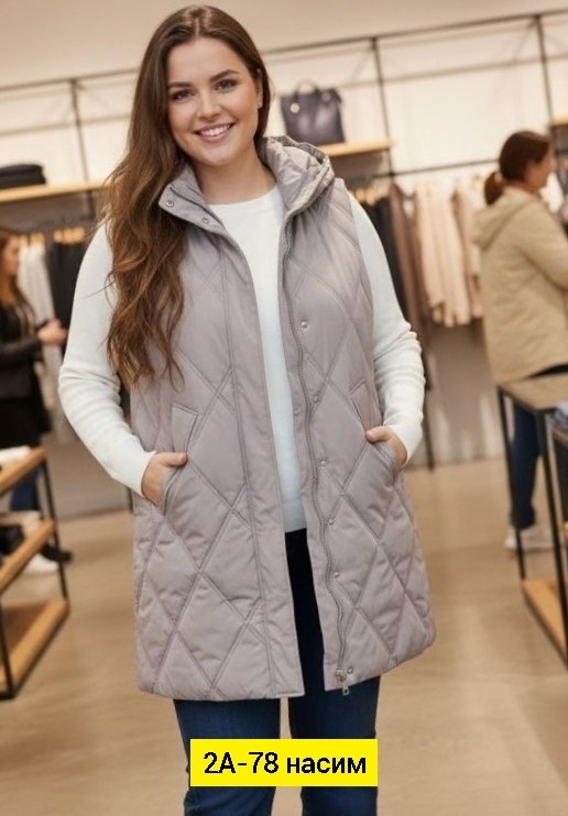 дутый удлиненный жилет,жилетка женская,жилет,теплый жилет,жилет утепленная