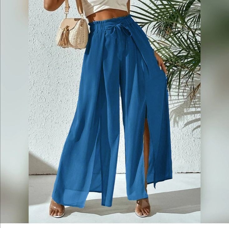 брюки штаны широкие,женские широкие брюки,женские летние брюки с разрезами,летние брюки женские,брюки женские летние палаццо арт. 11263381
