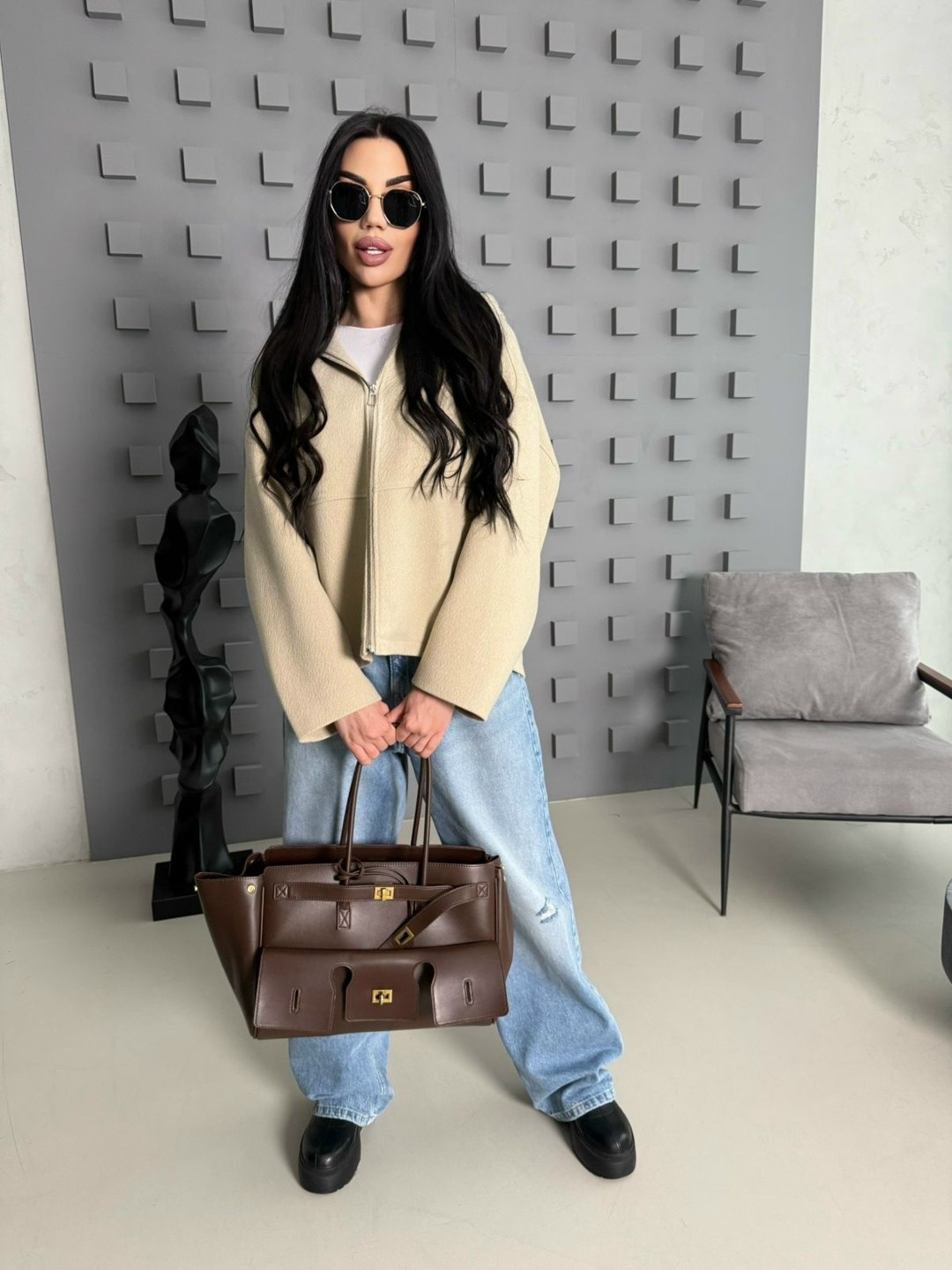 кардиган бежевый,модные образы,женские кардиганы,кардиган оверсайз