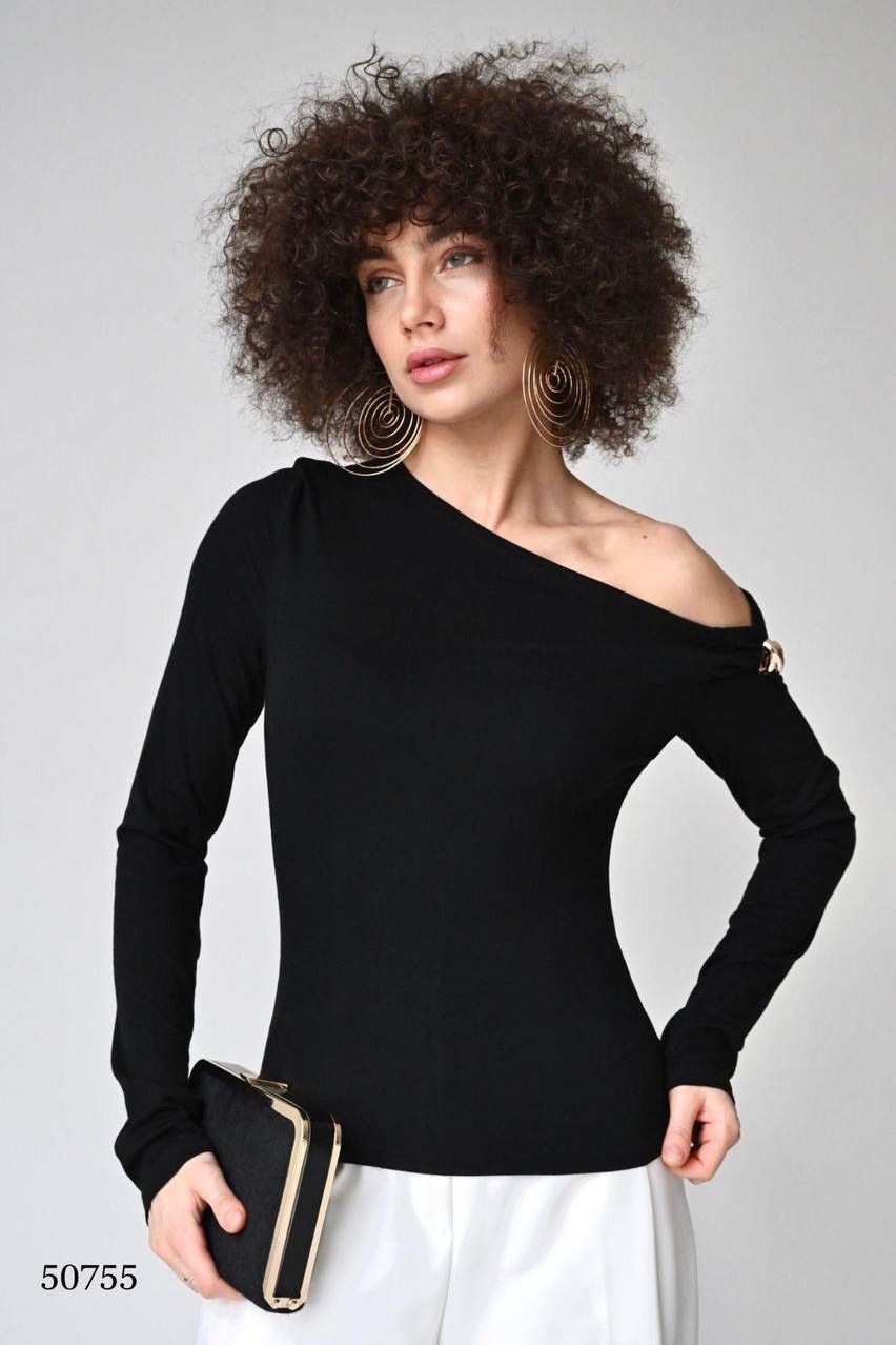 женский лонгслив,кофта офисная,лонгслив облегающий с драпировкой on style,блузка женская,джемпер