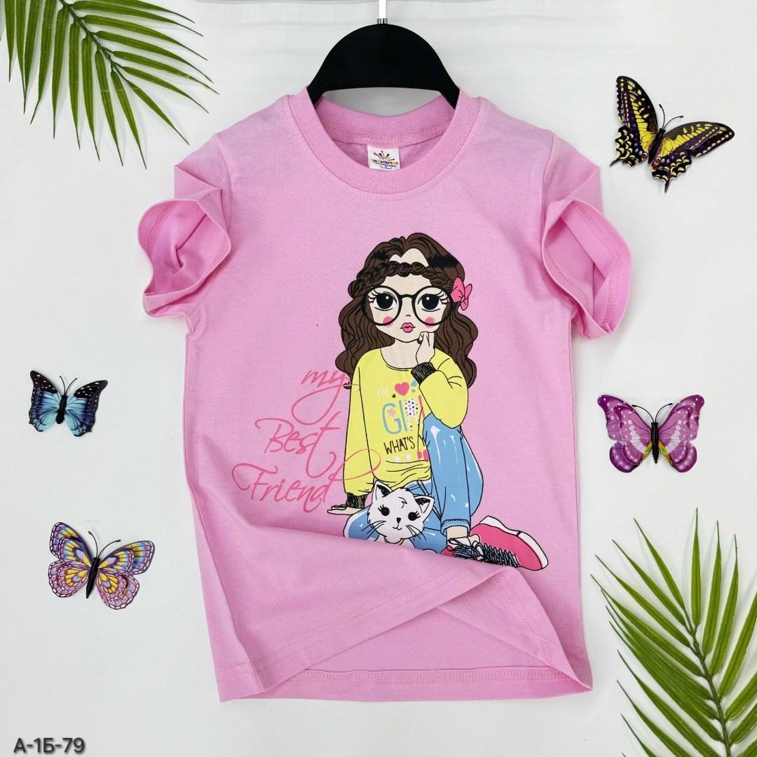 футболки для девочек,футболки детские для девочек,футболки детские,футболка детская фиолетовая,детская футболка