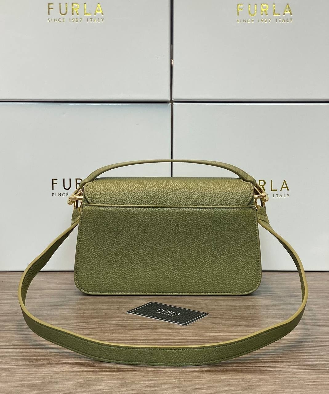 сумка женская furla,сумка furla,сумка фурла,furla маленькая сумка через плечо 1927, зеленый,сумка furla 1927