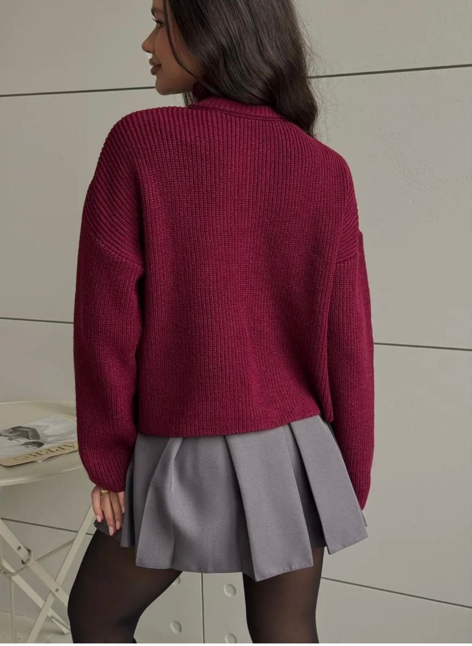 женский джемпер,джемпер шерстяной оверсайз,джемпер свитер оверсайз,джемпер оверсайз удлиненный вязаный,свитер оверсайз с воротником