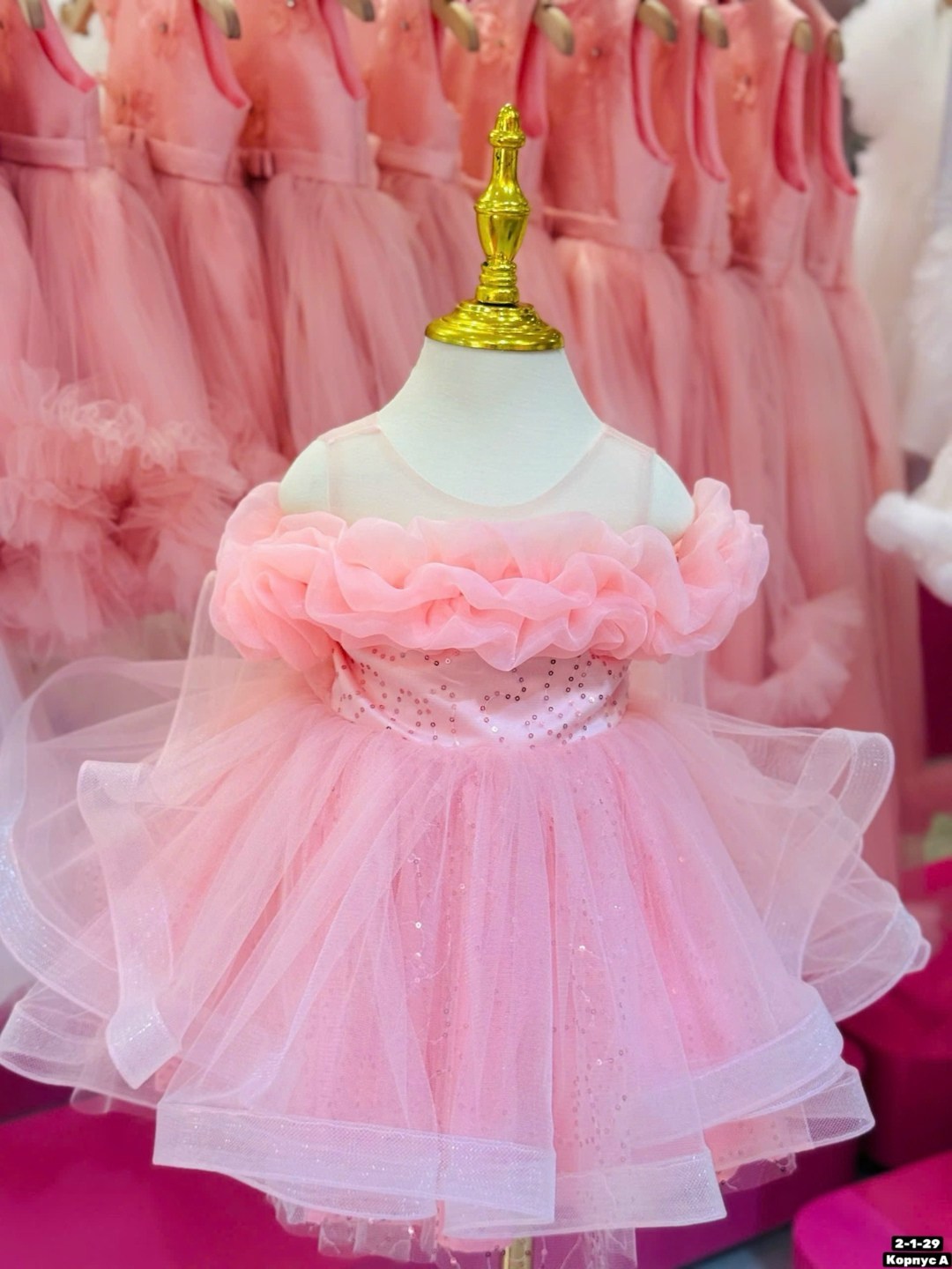 платье для девочек,пышное платье для девочки,розовое платье для девочки,детская платье,детское платье принцессы