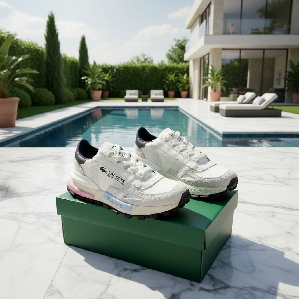 lacoste low-top casual shoes women's light brown green,кроссовки lacoste elite active,кроссовки lacoste,женские кроссовки lacoste elite active 224 2 sfa,