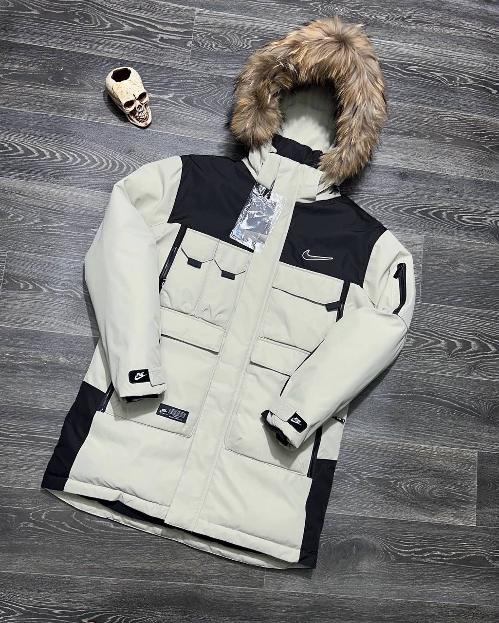 куртка зимняя nike,зимняя куртка,зимняя куртка мужская nike,удлиненная куртка мужская зимняя nike,зимняя куртка парка nike