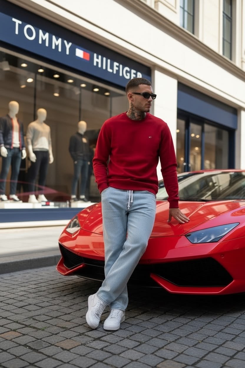 мужская мода,модные мужские луки,мужчина на ламборгини,стильные мужские образы,мужской уличный стиль