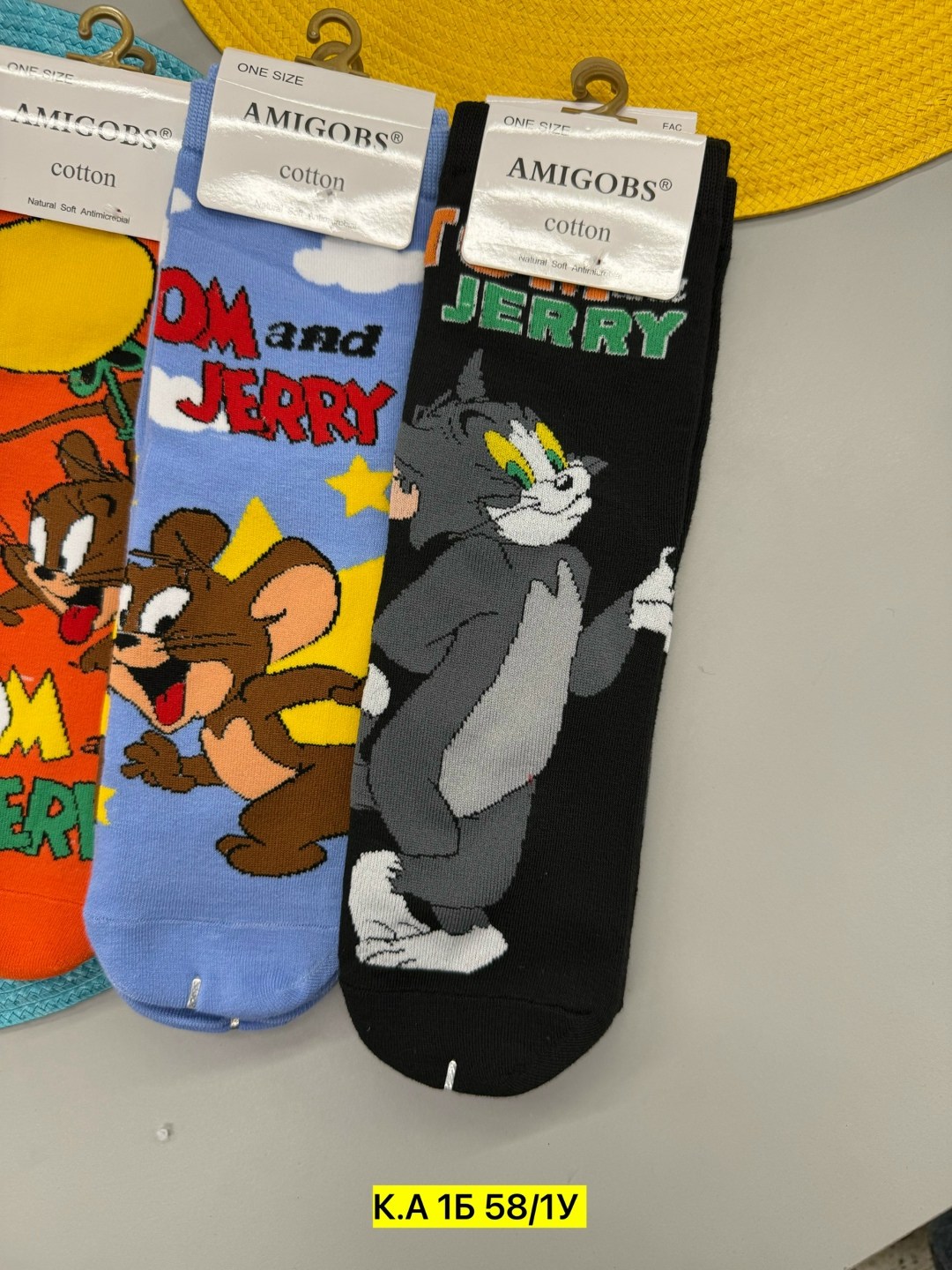 том и джерри носки,носки комплект,носки женские,носки amigobs,носки с прикольными принтами "том и джерри"