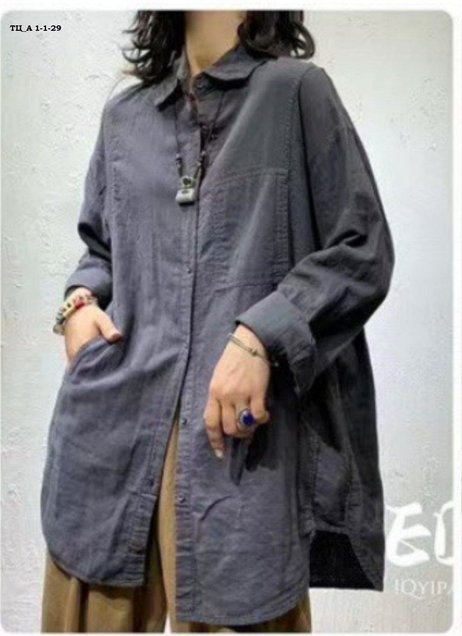 женские льняные рубашки,женская льняная рубашка johnature,льняная рубашка,женская винтажная льняная свободная рубашка,длинная рубашка