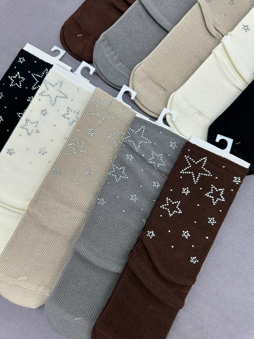 носки женские 10 пар разного цвета,женские носки,носки со стразами,носки женские 10 пар,носки женские стразы