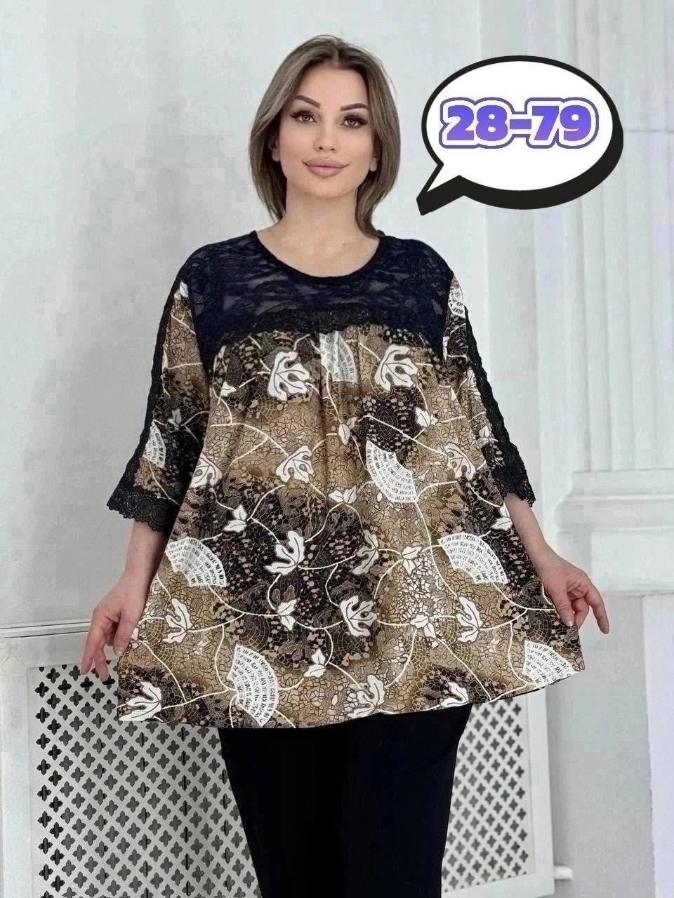 женская туника, больших размеров,туника большие размеров,одежда больших размеров,женская блуза