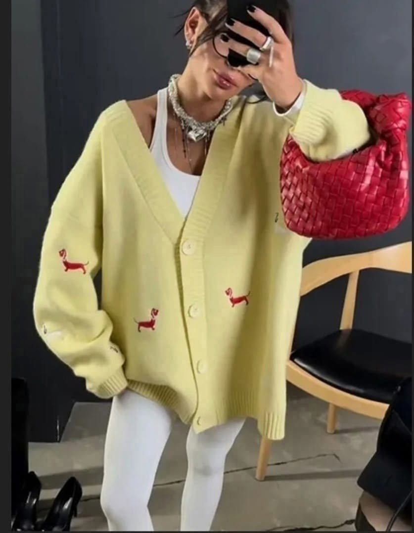 кардиган оверсайз с трендовой вышивкой,кардиган женский оверсайз с трендовой вышивкой,кардиган оверсайз тёплый,кардиган оверсайз с трендовой вышивкой розовый,женский вязаный кардиган