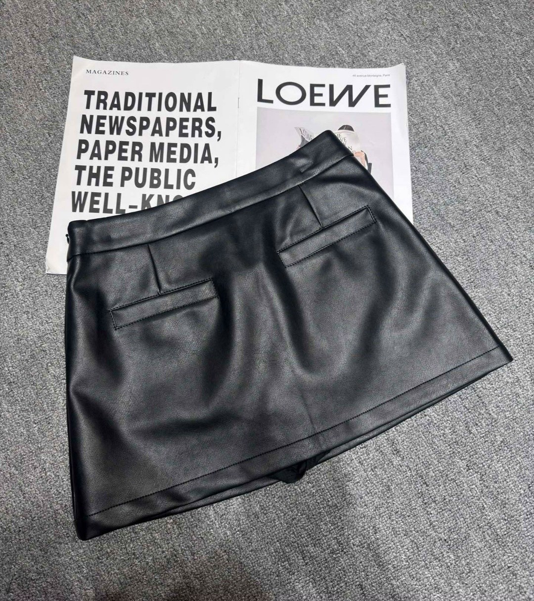 кожаная юбка,кожаная мини юбка,юбка с карманами,мини-юбка из искусственной кожи,алеф кожаные юбки