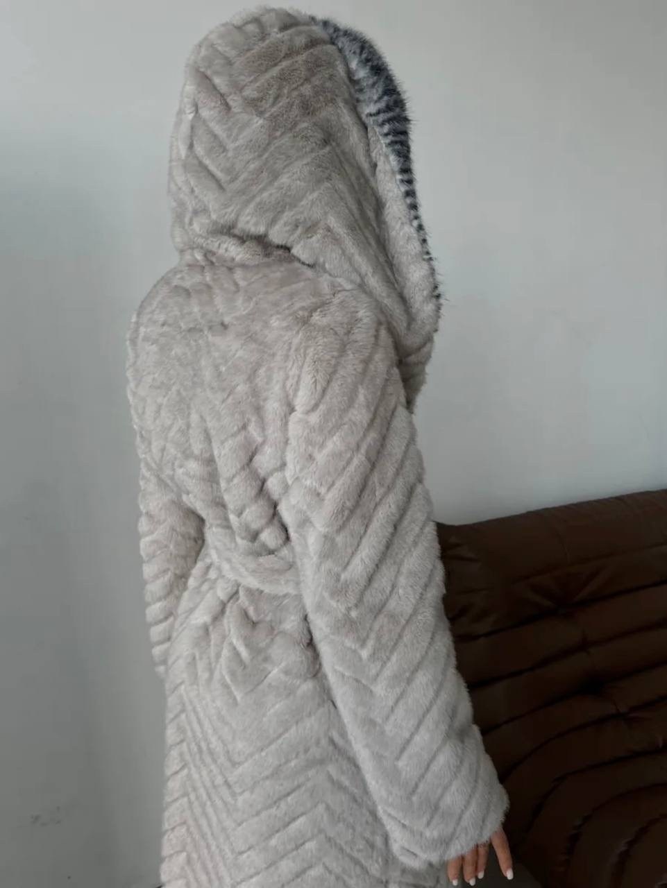 шуба длинная экомех серая 110см yana furs,шуба из качественного экомеха под норку,шуба женская,шуба искусственная,шуба