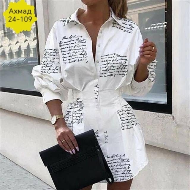 женское платье рубашка,платье рубашка с длинными рукавами,белое платье рубашка,платье рубашка,платье рубашка с принтом