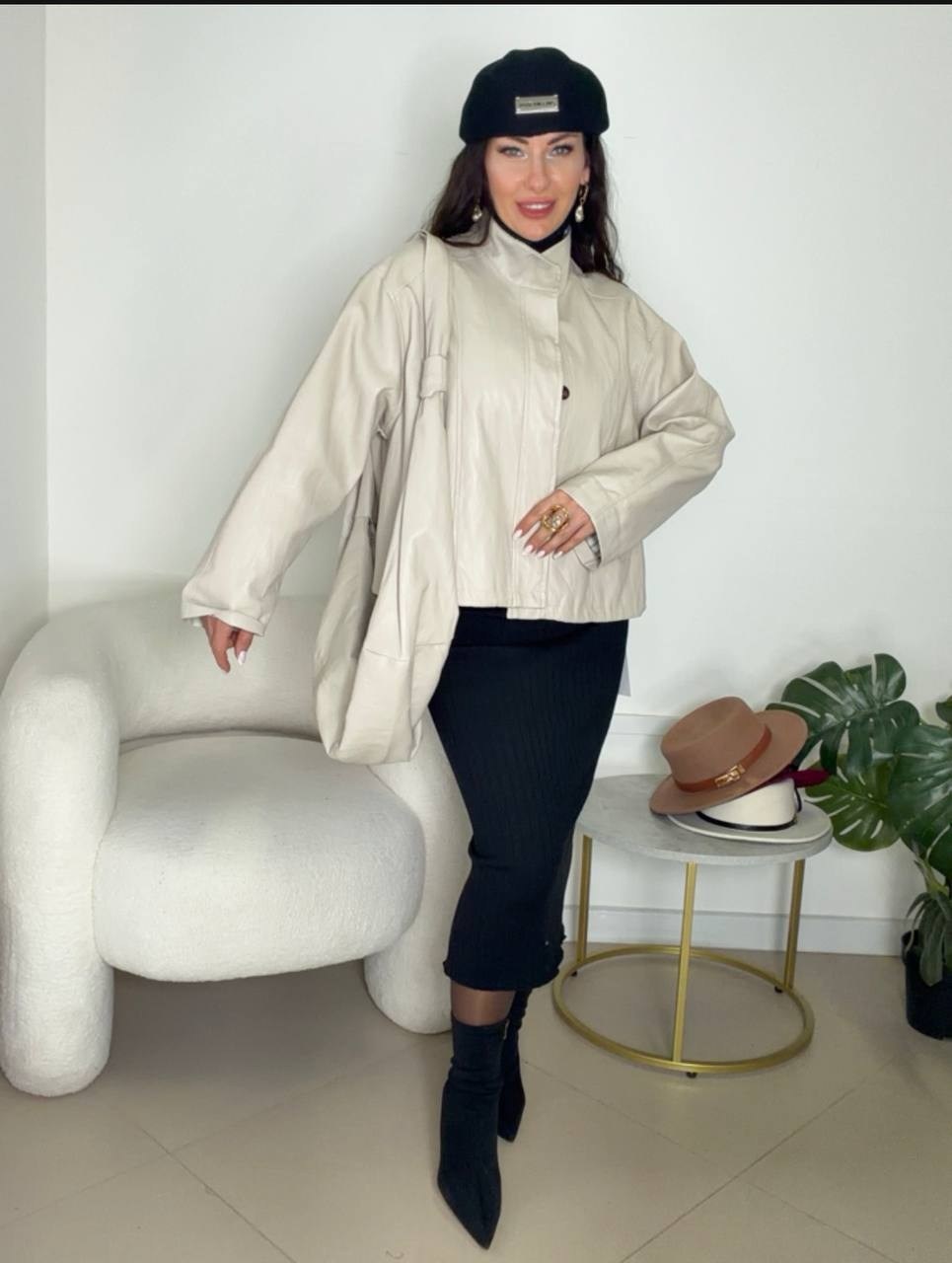 винтажная бордовая кожаная куртка бомбер misul&me,кожаная куртка,женская кожаная куртка,куртка из кожзама,бордовая кожаная куртка