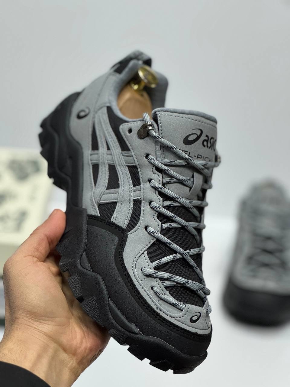 кроссовки asics gel pickax,asics gel pickax outdoor shoes unisex volcanic gray,кроссовки asics,кроссовки asics gel,кроссовки мужские asics gel pickax