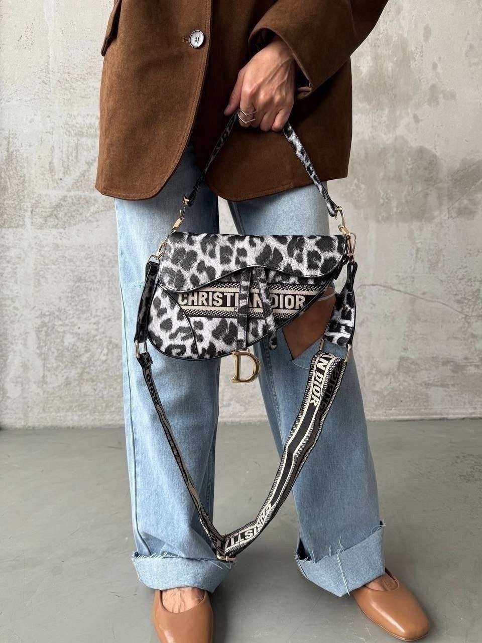 сумка,сумка диор,сумка седло диор,сумка леопардовая,сумка модная