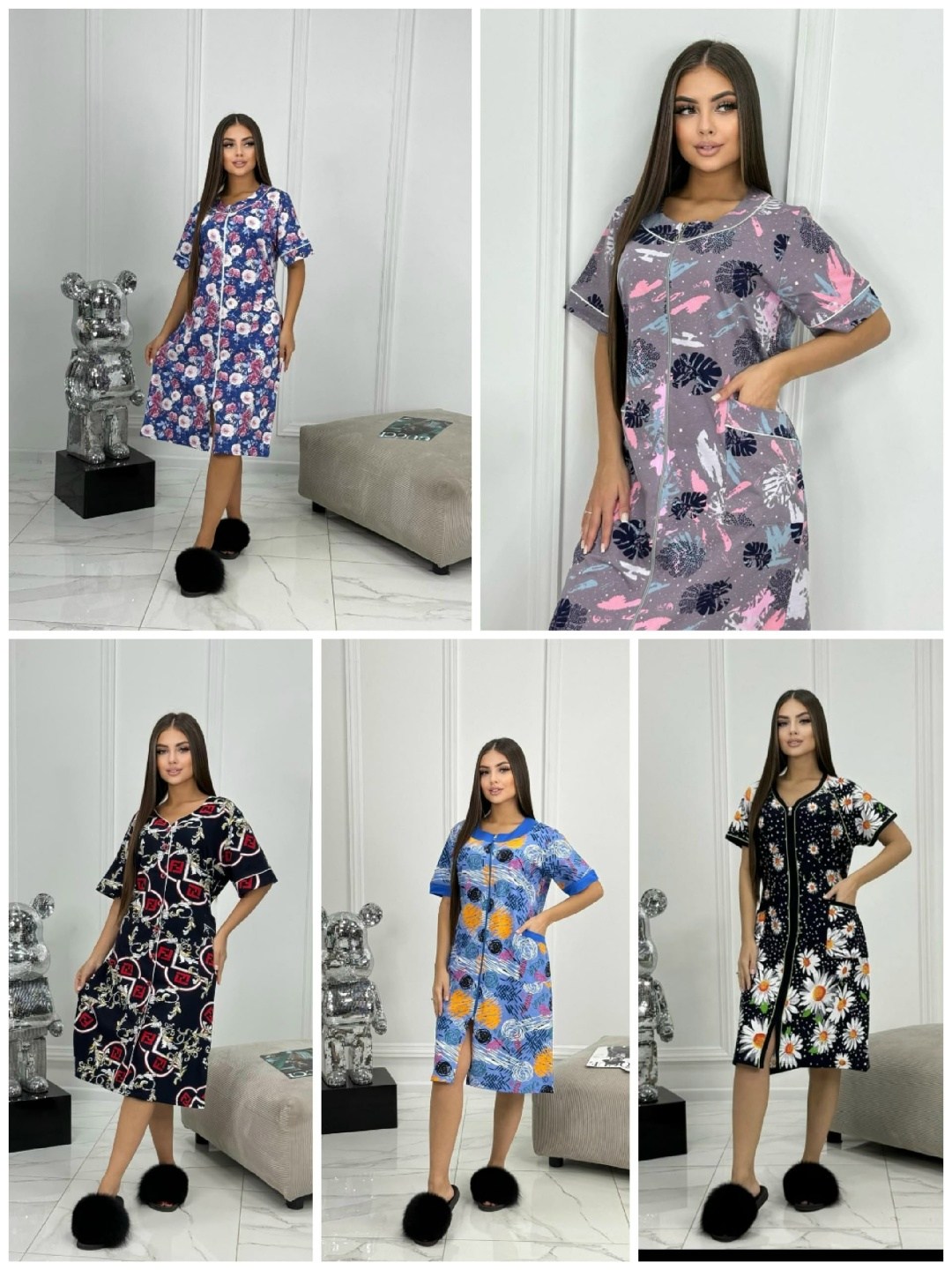 халат домашний женские,женские халаты,платье домашнее,домашний халат,домашняя туника