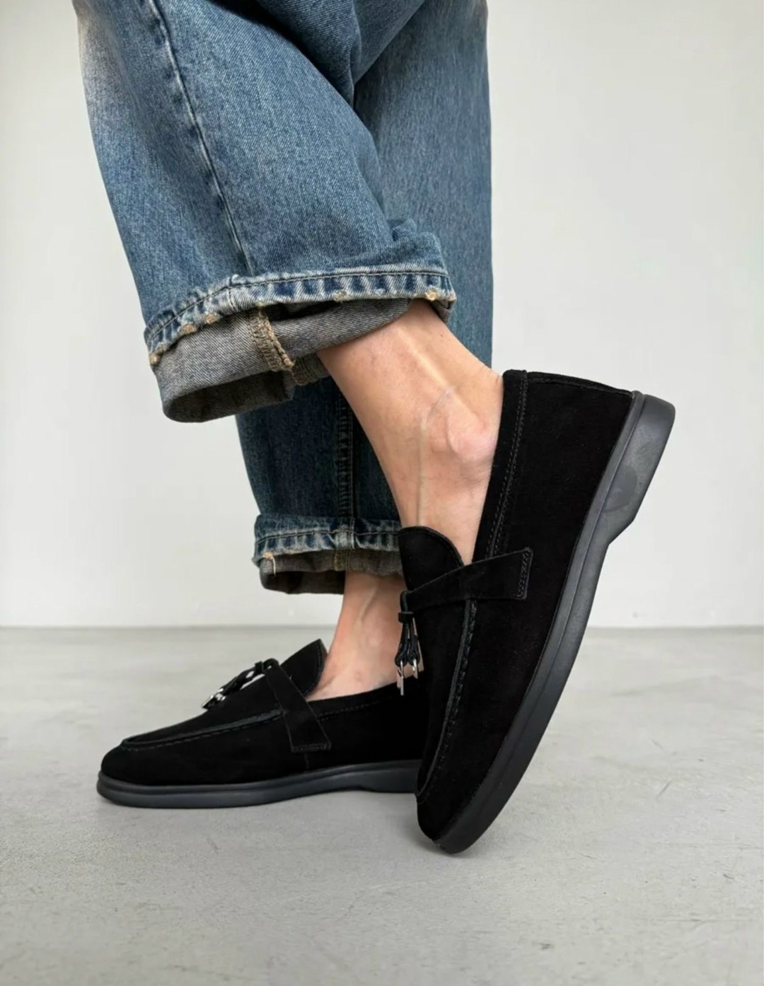 мужские замшевые мокасины new dark,лоферы мужские замшевые,мокасины мужские замшевые,,чёрные лоферы