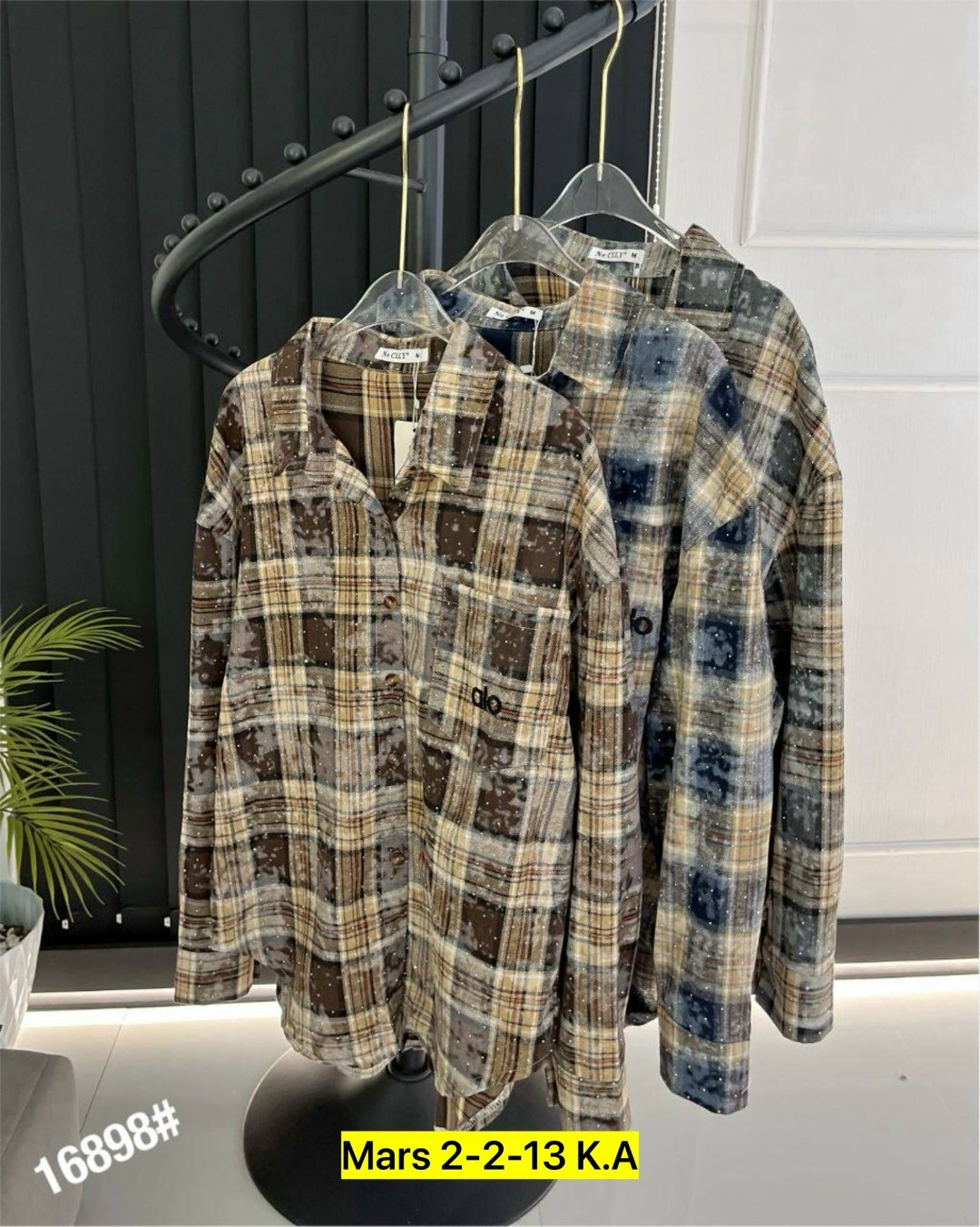 рубашка женская 7007 "клетка № 4",рубашка женская,рубашка в клетку женская,рубашка женская 7007 клетка,клетчатая рубашка женская теплая c&h style