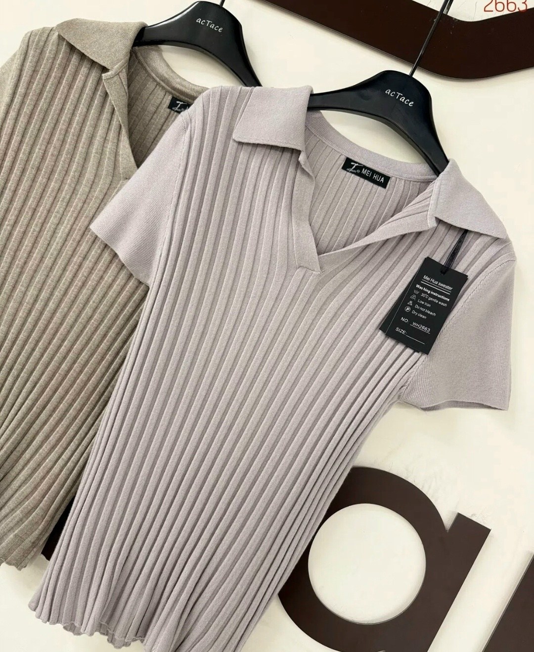 кофта поло,кофточка,женский трикотажный пуловер,одежда для женщин,женская серая трикотажная блузка с воротником-поло olalook