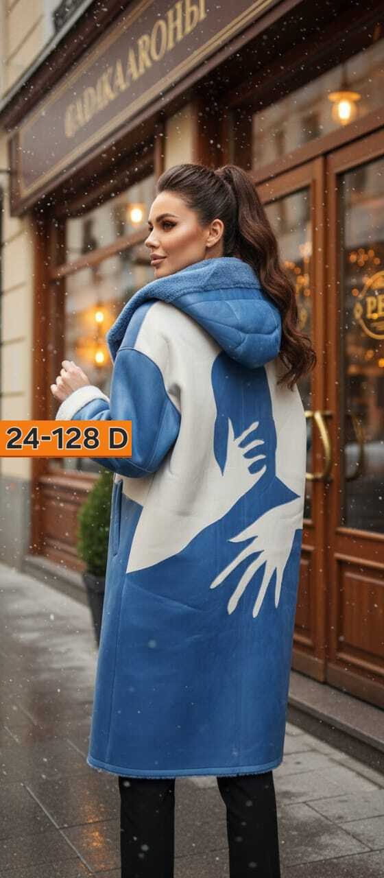 джинсовое пальто женское,женское пальто с капюшоном,джинсовое пальто,модное пальто,пальто средней длины