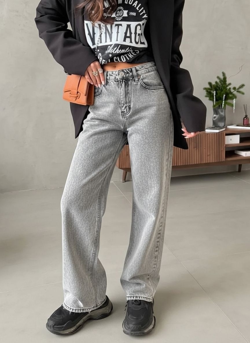 джинсы женские,джинсы мом,джинсы,джинсы женские серые,джинсы модные