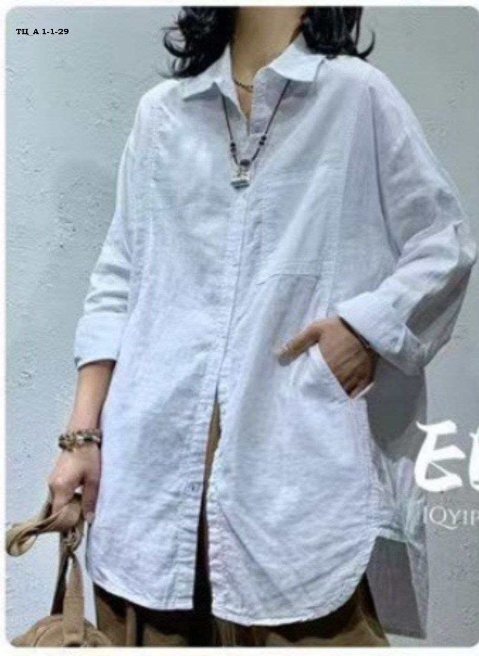 женские льняные рубашки,женская льняная рубашка johnature,льняная рубашка,женская винтажная льняная свободная рубашка,длинная рубашка