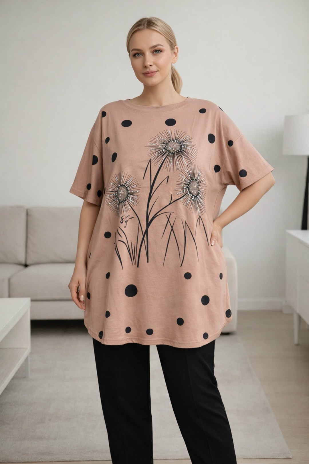 туника нарядная,женская футболка больших размеров,футболки женская,туника женская,футболка женская горчичного цвета