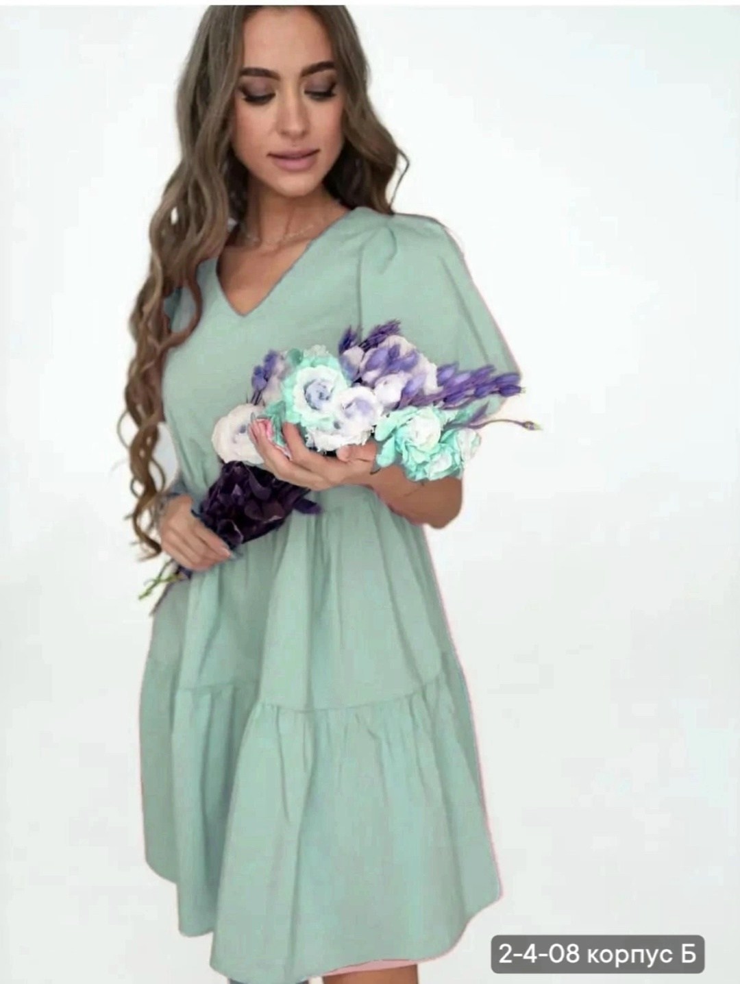 летнее женское платье,платье 423-012 голубой mali,платье mali 423-012 голубой размер 46-56,платье, платья