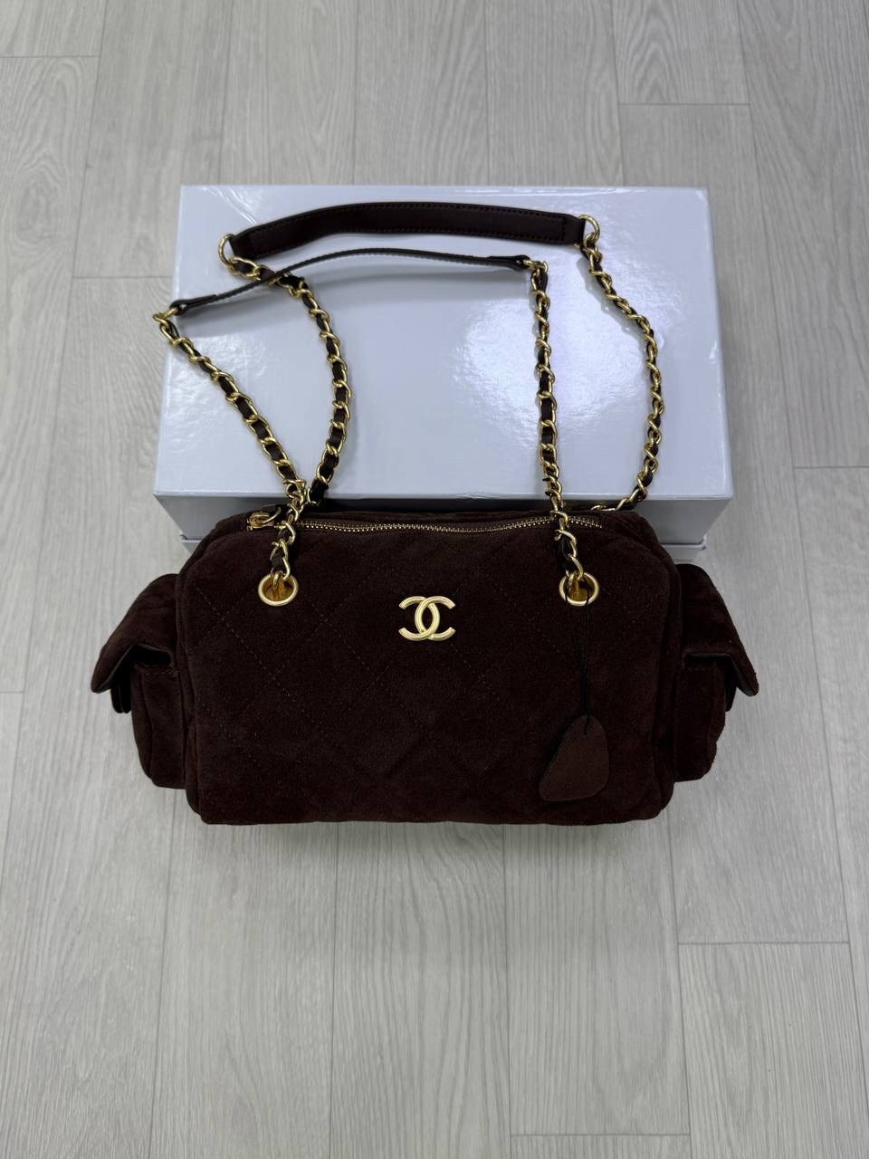 сумка женская chanel,chanel brown suede mini classic flap,сумка chanel,сумка мешок женская замша chanel,шанель сумка через плечо