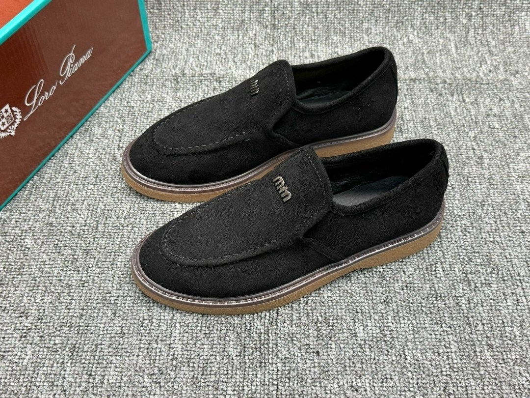 лоферы мужские loro piana,,лоферы loro piana,лоферы мужские замшевые лоро пиано a100005 black premium,лоферы мужские замшевые