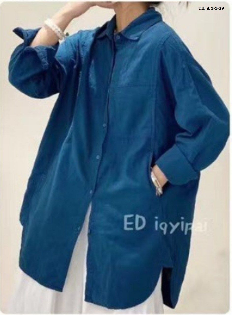 женские льняные рубашки,женская льняная рубашка johnature,льняная рубашка,женская винтажная льняная свободная рубашка,длинная рубашка