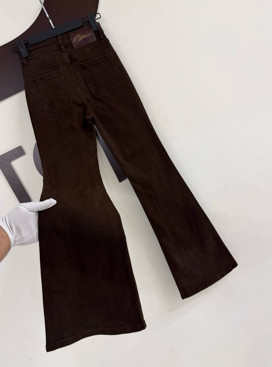коричневые джинсы клеш женские,джинсы клеш женские,расклешенные джинсы,расклешенные брюки,брюки клеш