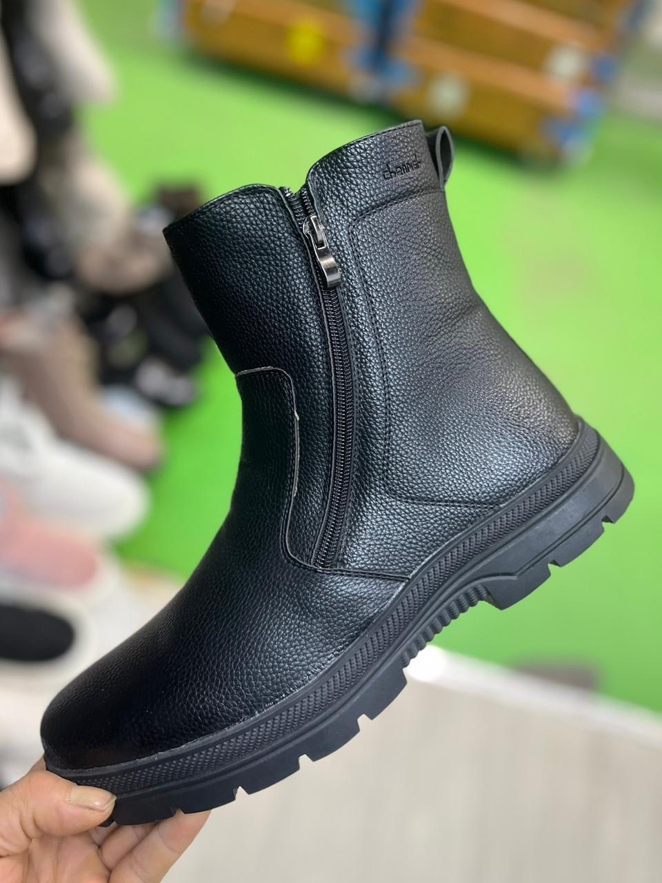 ,сапоги мужские,зимние сапоги мужские,мужская  зимняя,полусапоги