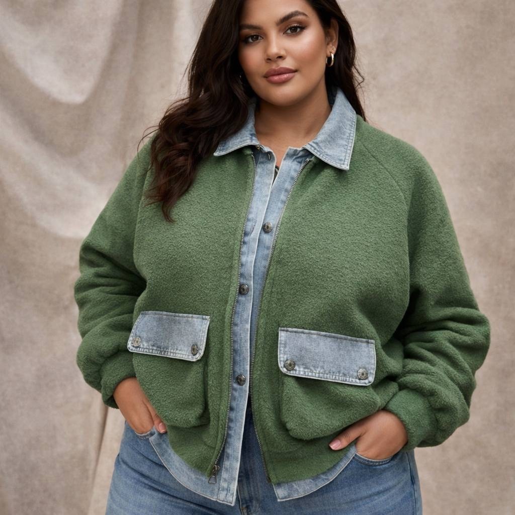 куртка меховая,модная куртка,куртка повседневная,куртка джинсовый,бомбер из альпаки комбинированные джинсой