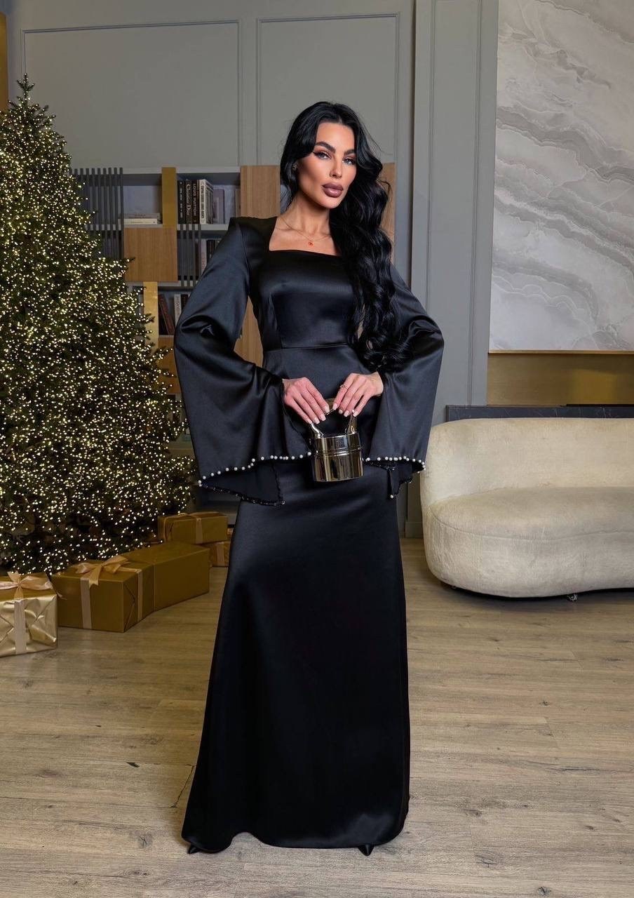 длинное платье вечернее,женские вечерние платья,вечернее платье,атласное вечернее платье,вечернее платье с открытыми плечами