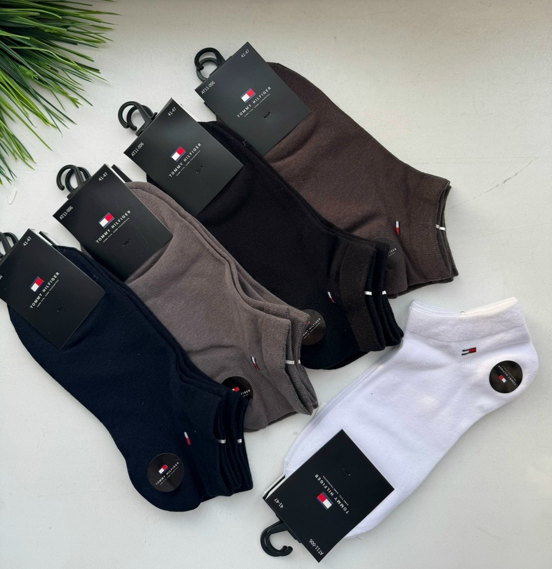 носки мужские,носки универсальные,мужские короткие носки набор,мужские носки томми хилфигер,комплект носки мужские