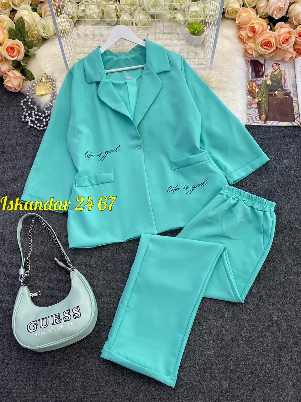 брючный костюм dilanavip 2056 пудра двойка,костюм брючный женский юрс,брючный костюм dilana vip 2056 розовый,женский брючный костюм,пудровый костюм женский брючный