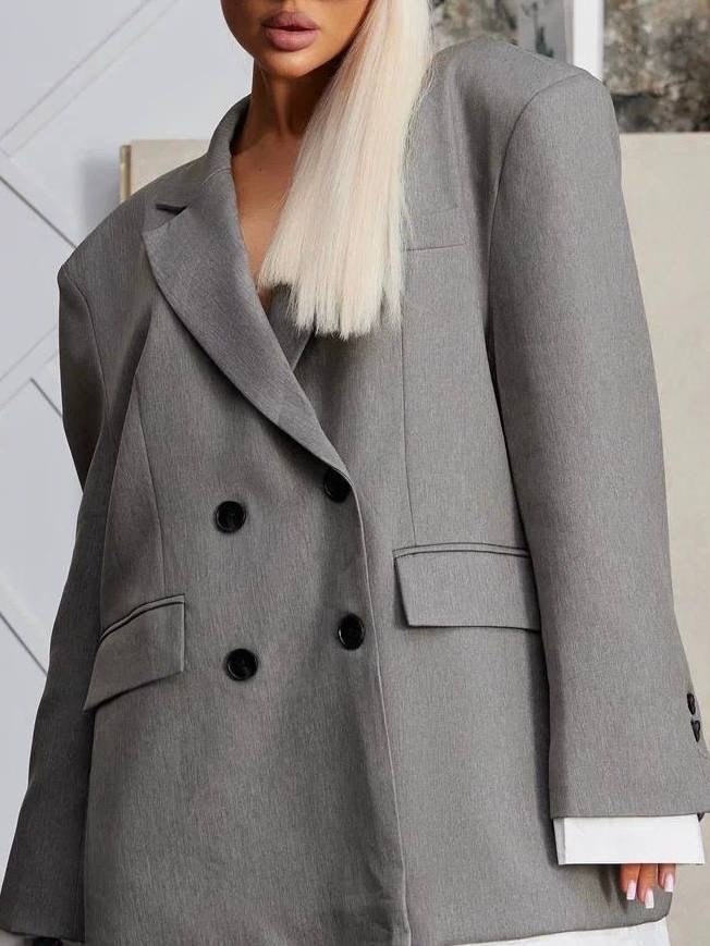 пиджак оверсайз,женский оверсайз пиджак,мода стиль,образ с кроссовками