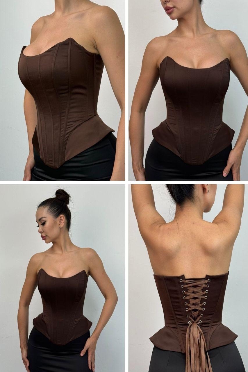 топ корсет,атласный корсет,корсет,корсетный топ,топ корсет женский