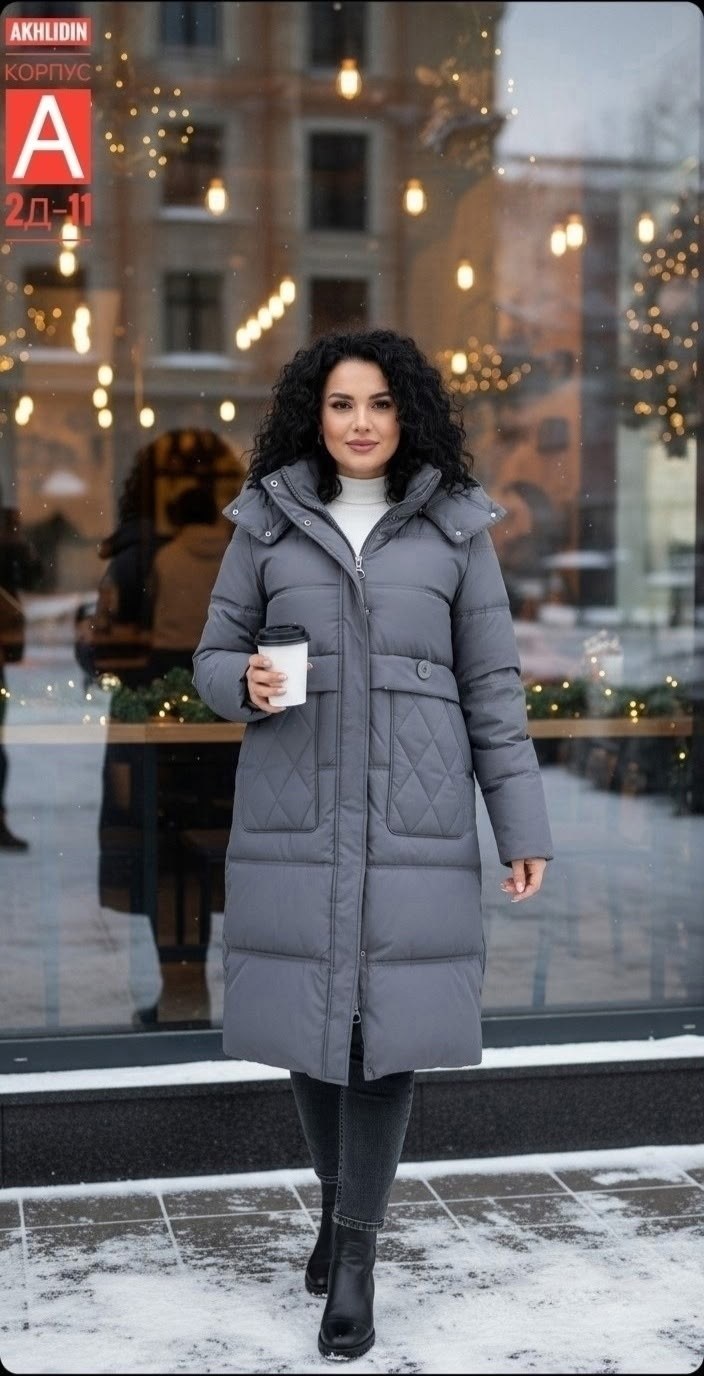 пуховик зимний длинный с капюшоном pro&ko,monomir пуховик женский,пуховик женский,пуховик,женская зимняя куртка
