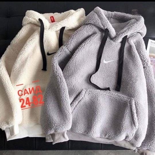 плюшевое худи nike,плюшевое худи,оверсайз толстовка,плюшевая кофта,худи барашка nike